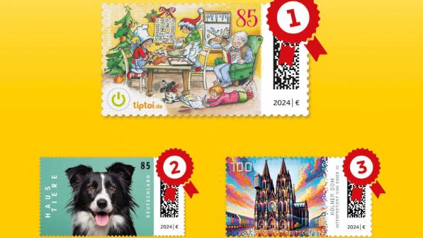 Die schönsten Briefmarken 2024