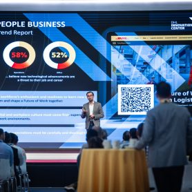 Klaus Dohrmann sharing future of work stats
