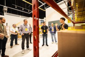 Event attendees learn about IoT at DHL