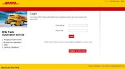 Login to Customer Portals and Tools  DHL  United States of America