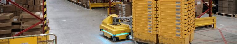 dhl robotics in logistics
