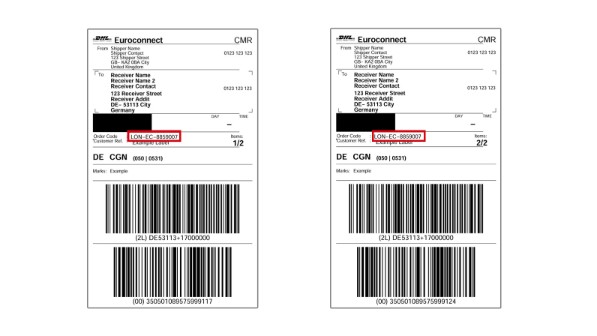 Tracking Labels | DHL | United Kingdom