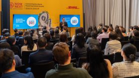 Masterclass audience at DHL event in Shanghai