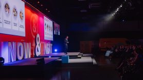 Tobias Meyer makes keynote speech at Now & Next