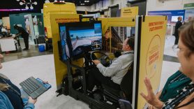 Formula 1 simulator at Now & Next