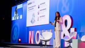 Katja Busch makes keynote speech at Now & Next