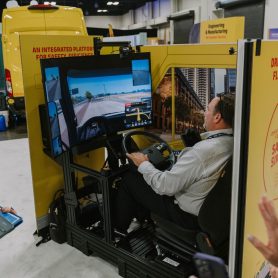 Formula 1 simulator at Now & Next