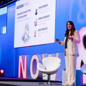Katja Busch makes keynote speech at Now & Next