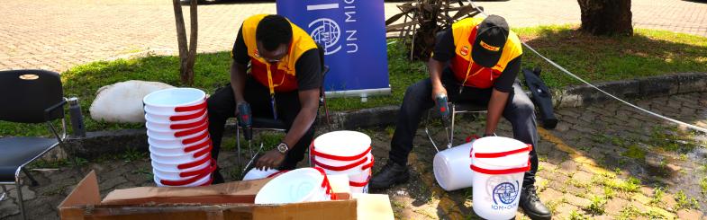 IOM and DHL cooperation: humanitarian logistics