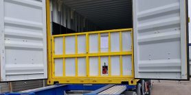 interior view flexitank container