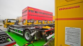 Charging stations for trucks