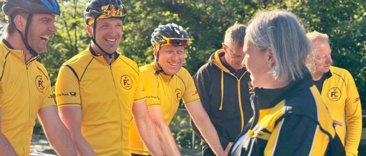 Das Bonner Team mit Vorständin Nikola Hagleitner