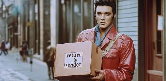 Elvis return to sender