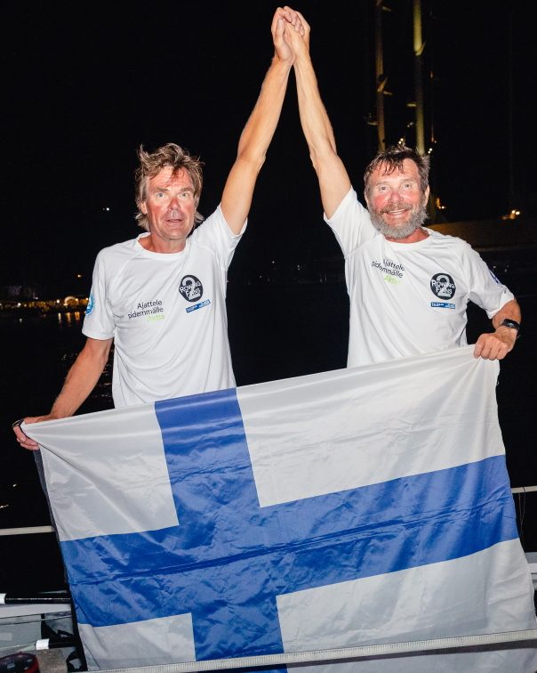 Two Rowing Finns' Atlantic Crossing Delivered Global