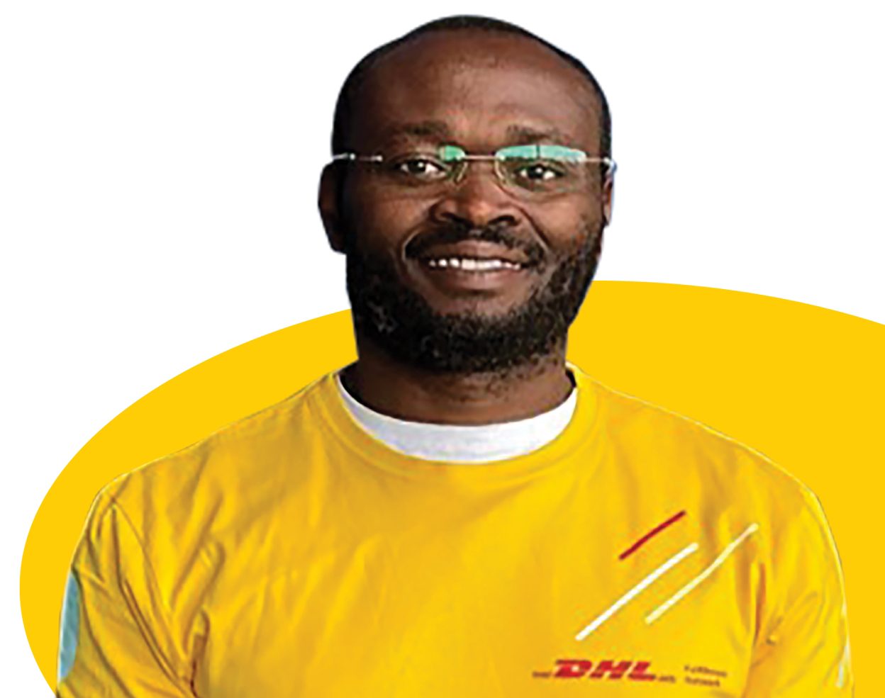 The highlight DHL employee responsible for the country.