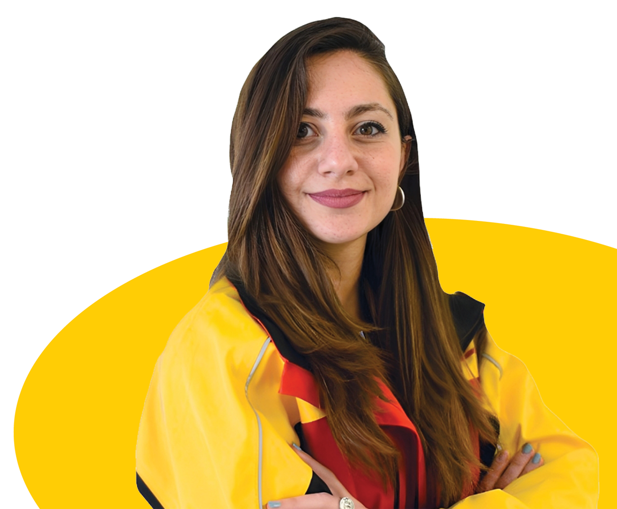 The highlight DHL employee responsible for the country.