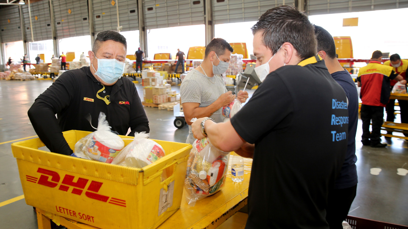 Deutsche Post DHL Group Provides Disaster Response Team Volunteers to