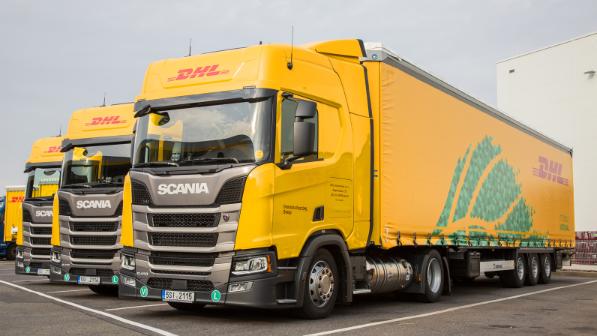 New Dhl Trucks Run On Liquefied Natural Gas In An Environmentally Friendly Way Dhl Czech Republic