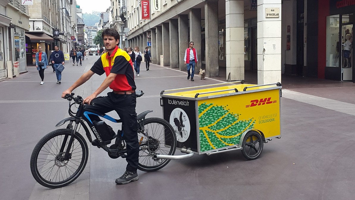 DHL Express renforce ses livraisons vertes en France DHL France