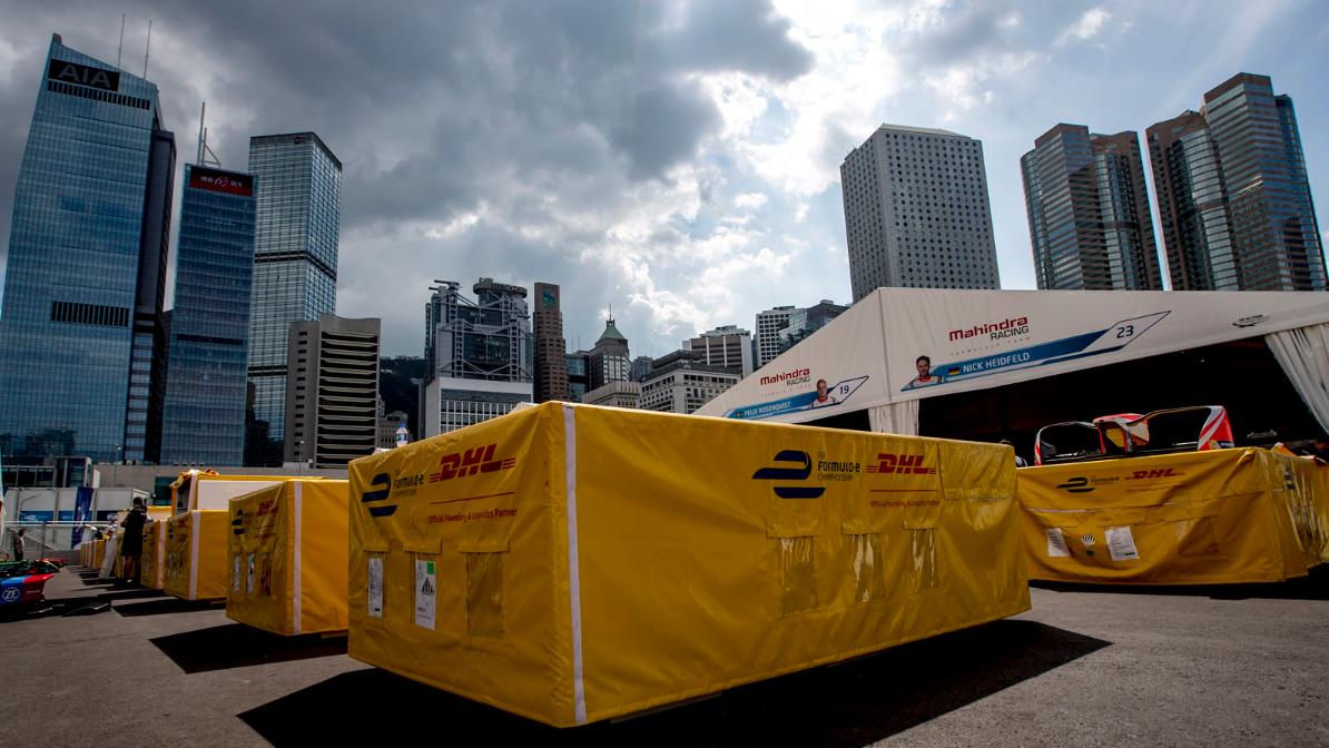 Formula E Finale in the USA DHL Electrifies New York City DHL Global