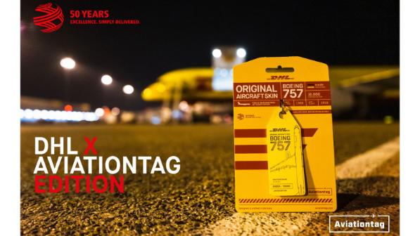 DHL Airplane Becomes a Limited Aviationtag® | DHL | Global