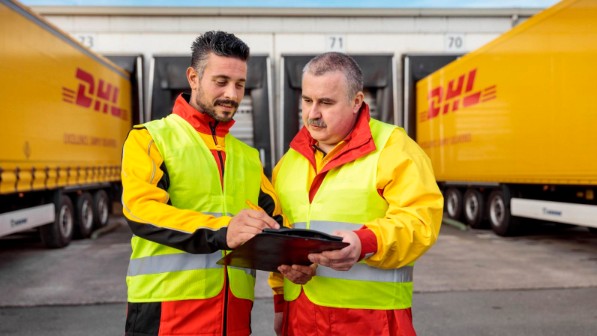 dhl van driver jobs