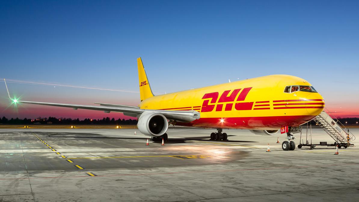 DHL Express erhöht Flottenkapazität mit umgerüsteten Boeing 767300 Frachtern DHL Österreich