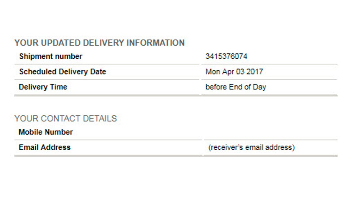 Fraud Awareness DHL Ireland, Republic of