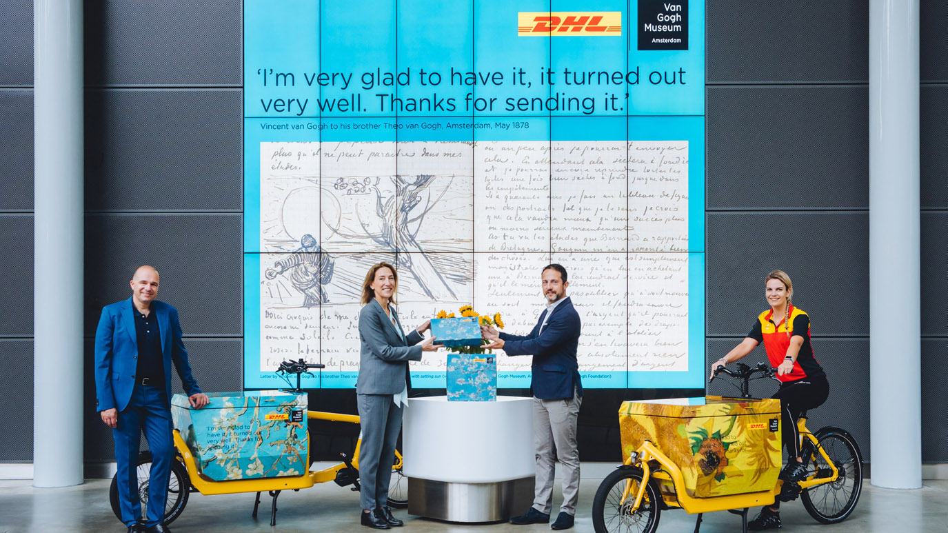 Dhl Express New Sponsor Of Van Gogh Museum Dhl Netherlands