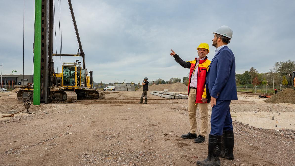 DHL start bouw duurzame CityHub voor regio Hendrik Ido Ambacht - DHL