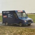 stara ciężarówka firmy Servisco