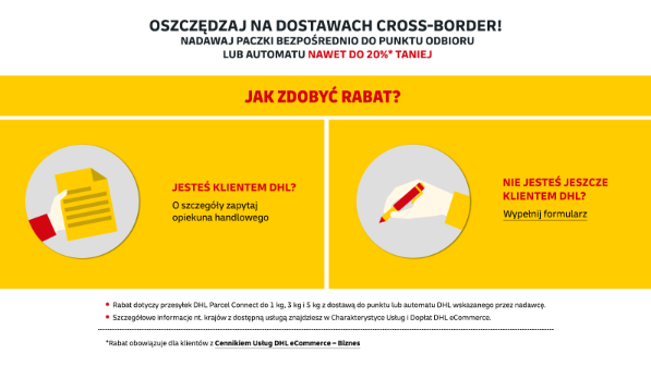 Podpisz umowę na przesyłki do Europy