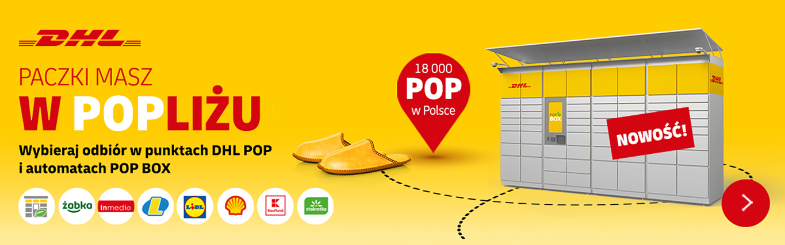 Receive Shipment at DHL POP DHL eCommerce Location Poland