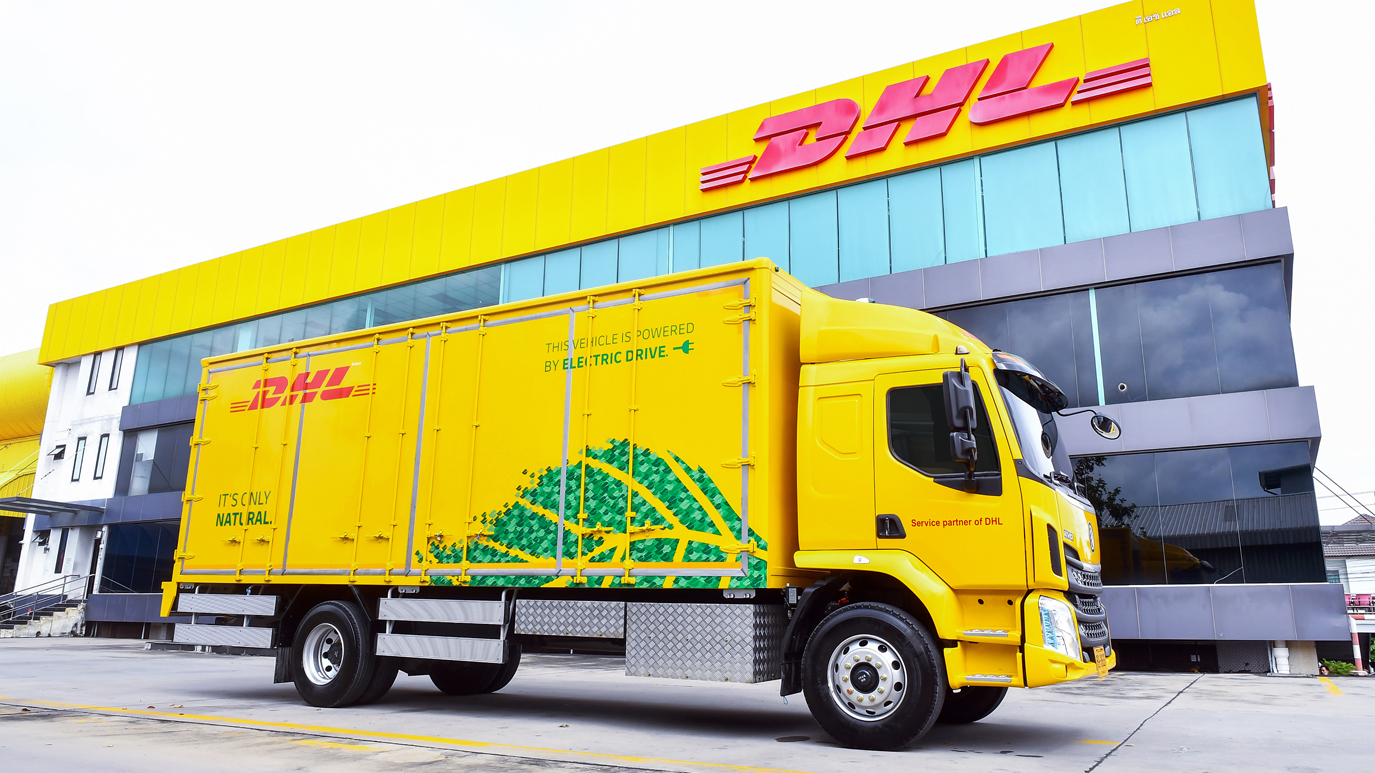 Dhl sales semi truck