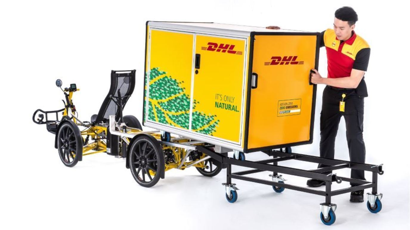 dhl bicycle shipping