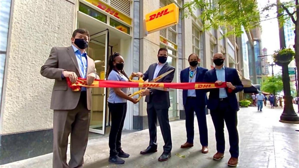 DHL Opens Its First Company Owned and Operated Retail