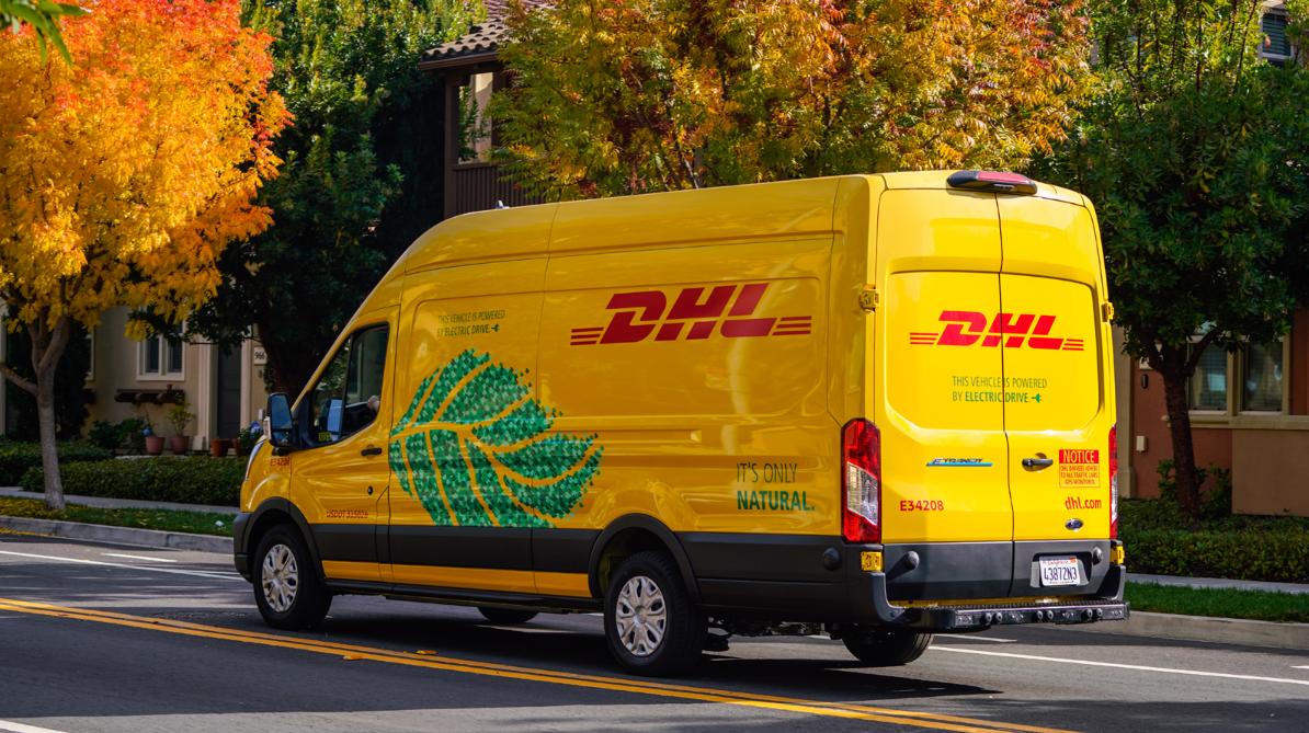 DHL Express Adds 45 Ford ETransit Vans to Its Bay Area Fleet DHL United States of America