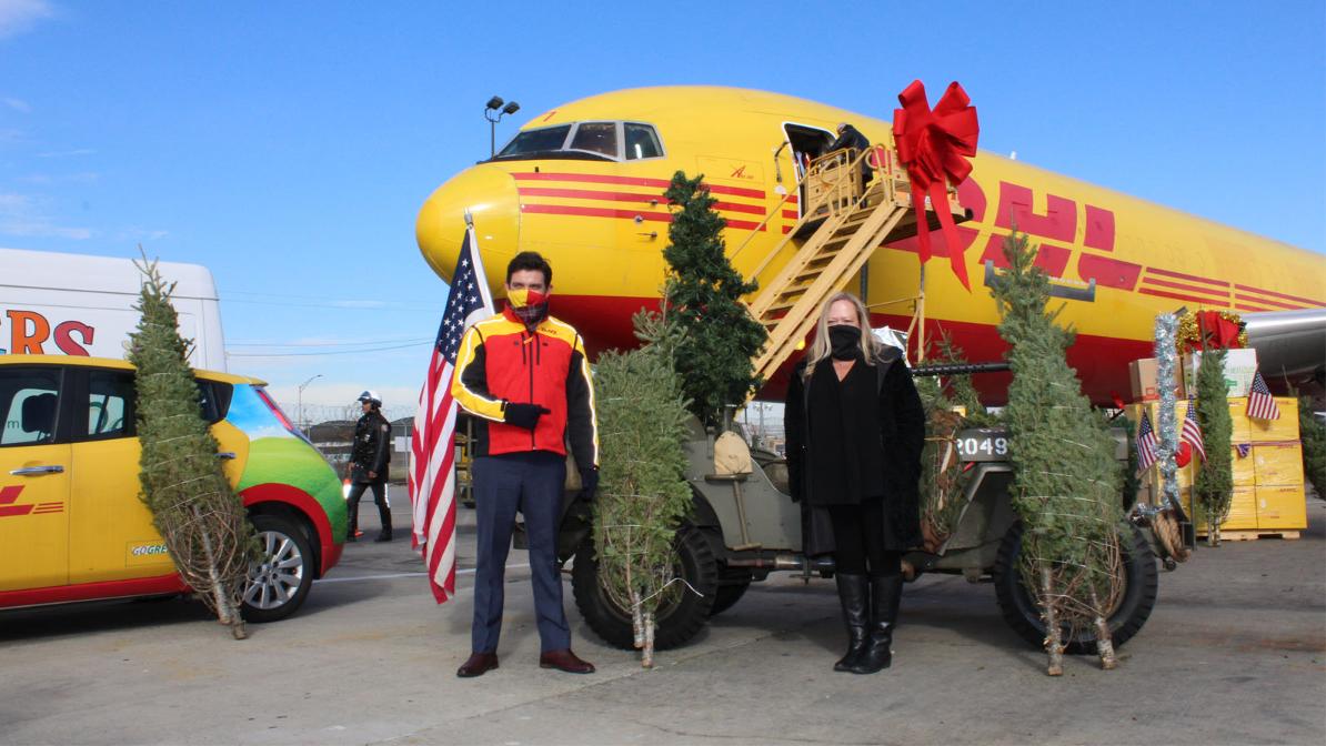 DHL Operation Holiday Cheer Delivers Joy to U.S. Troops Overseas DHL