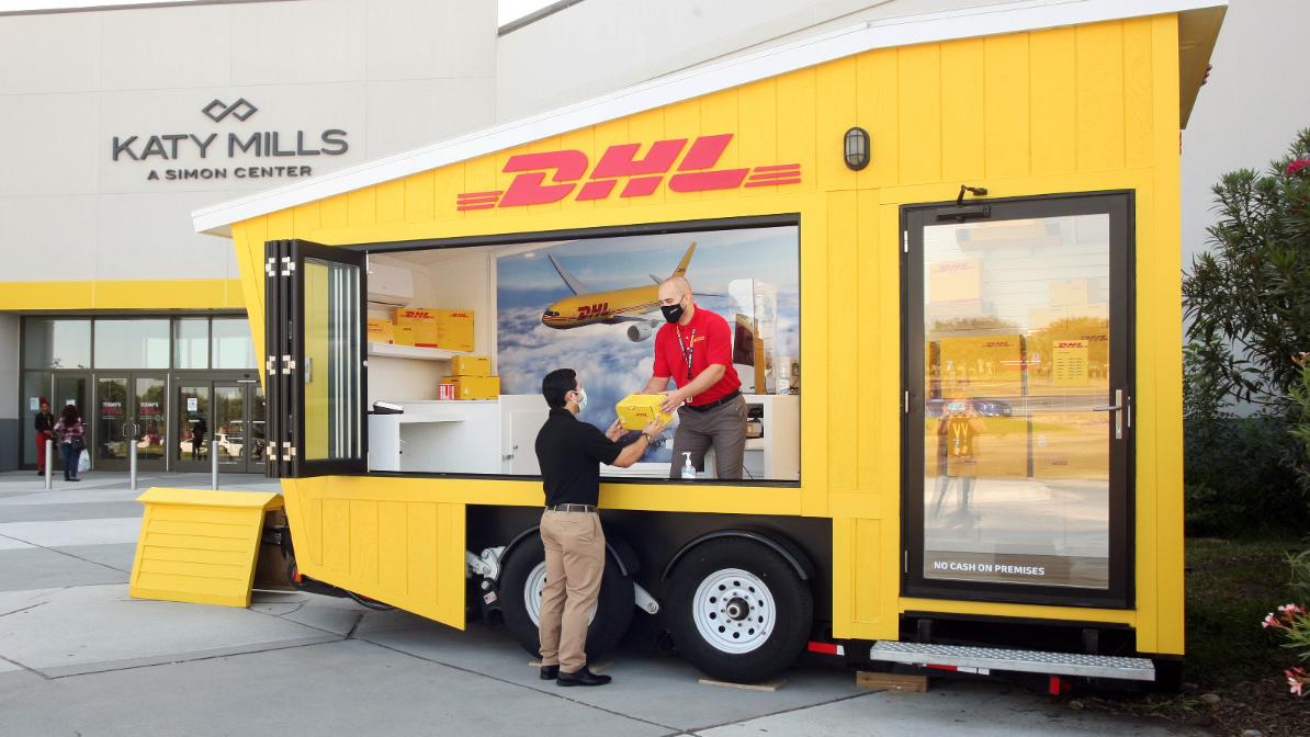 DHL Opens Houston Area Mobile Popup Store DHL United