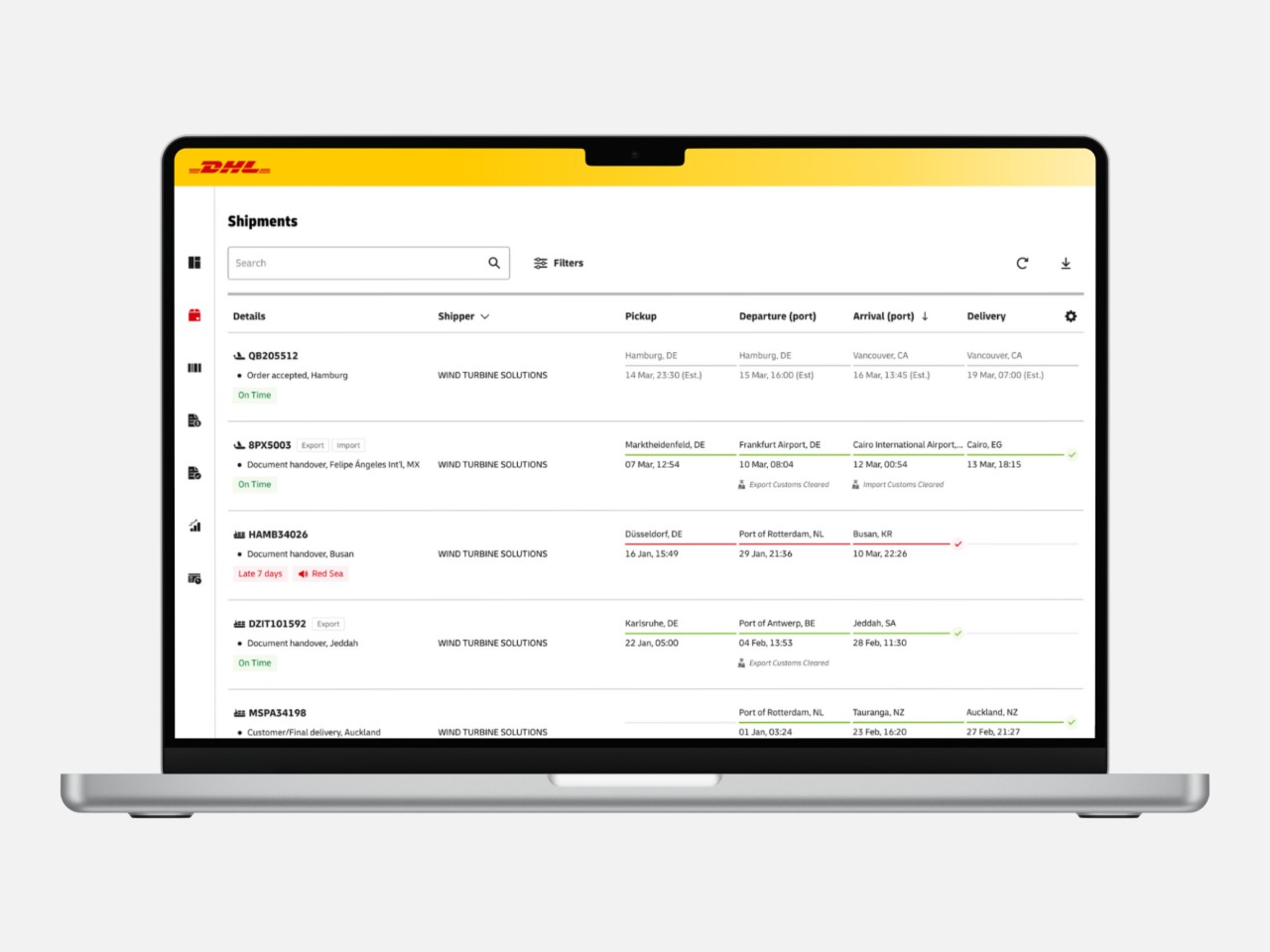 Explore MyDHLi DHL Global Forwarding India