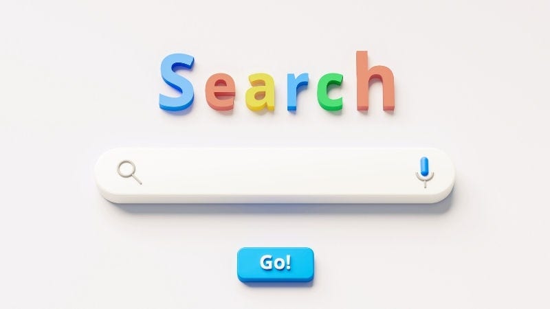 Colorful Search Button