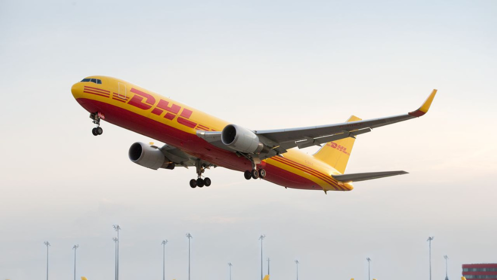 DHL Express Italy Plane