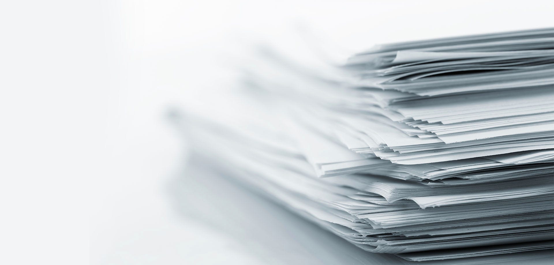 stack of papers