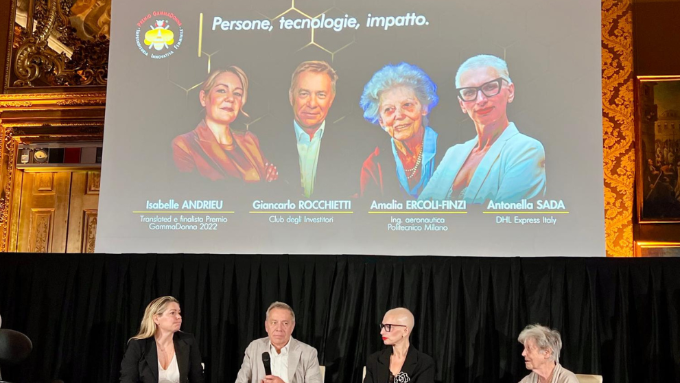 Evento premiazione finale Gammadonna