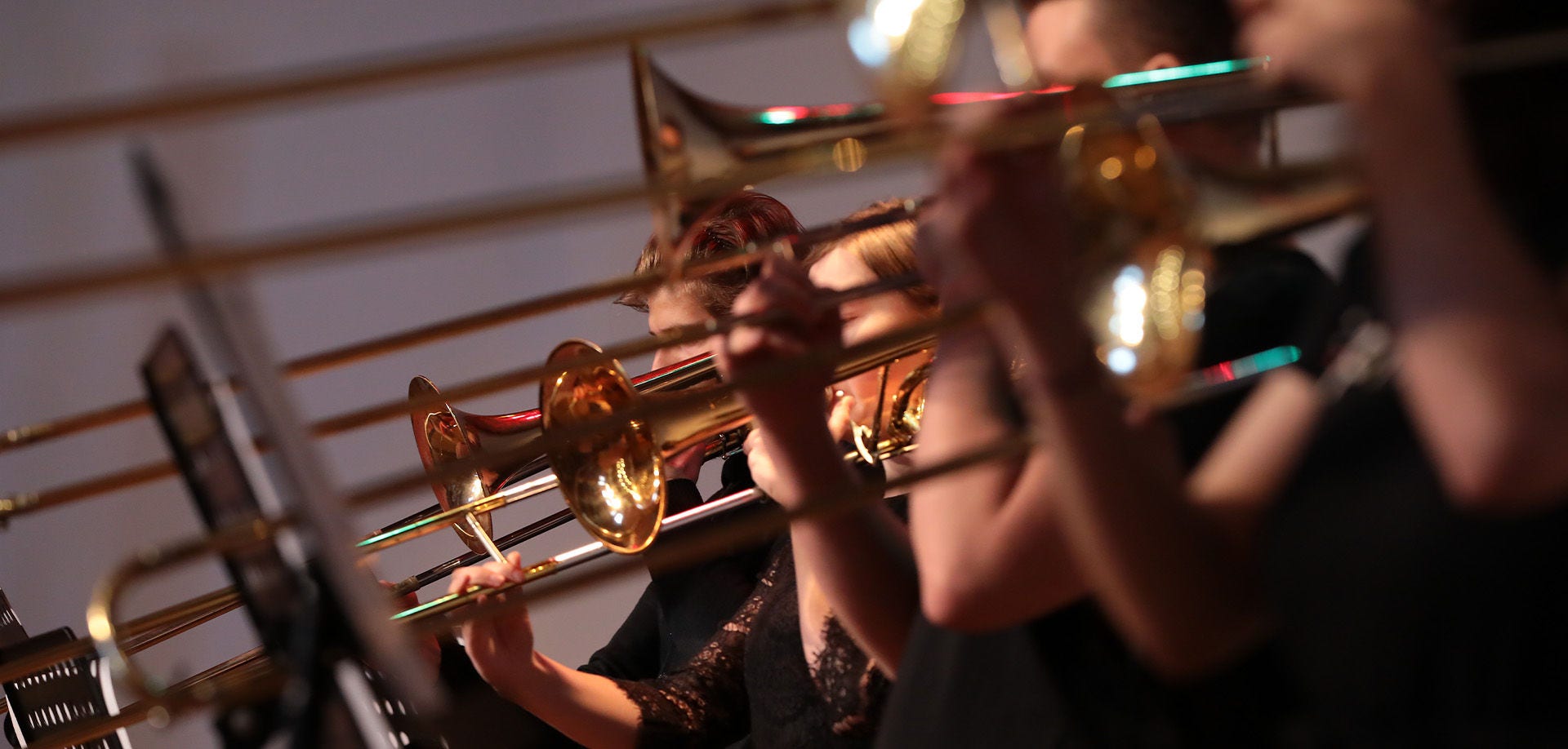 people playing trumpets