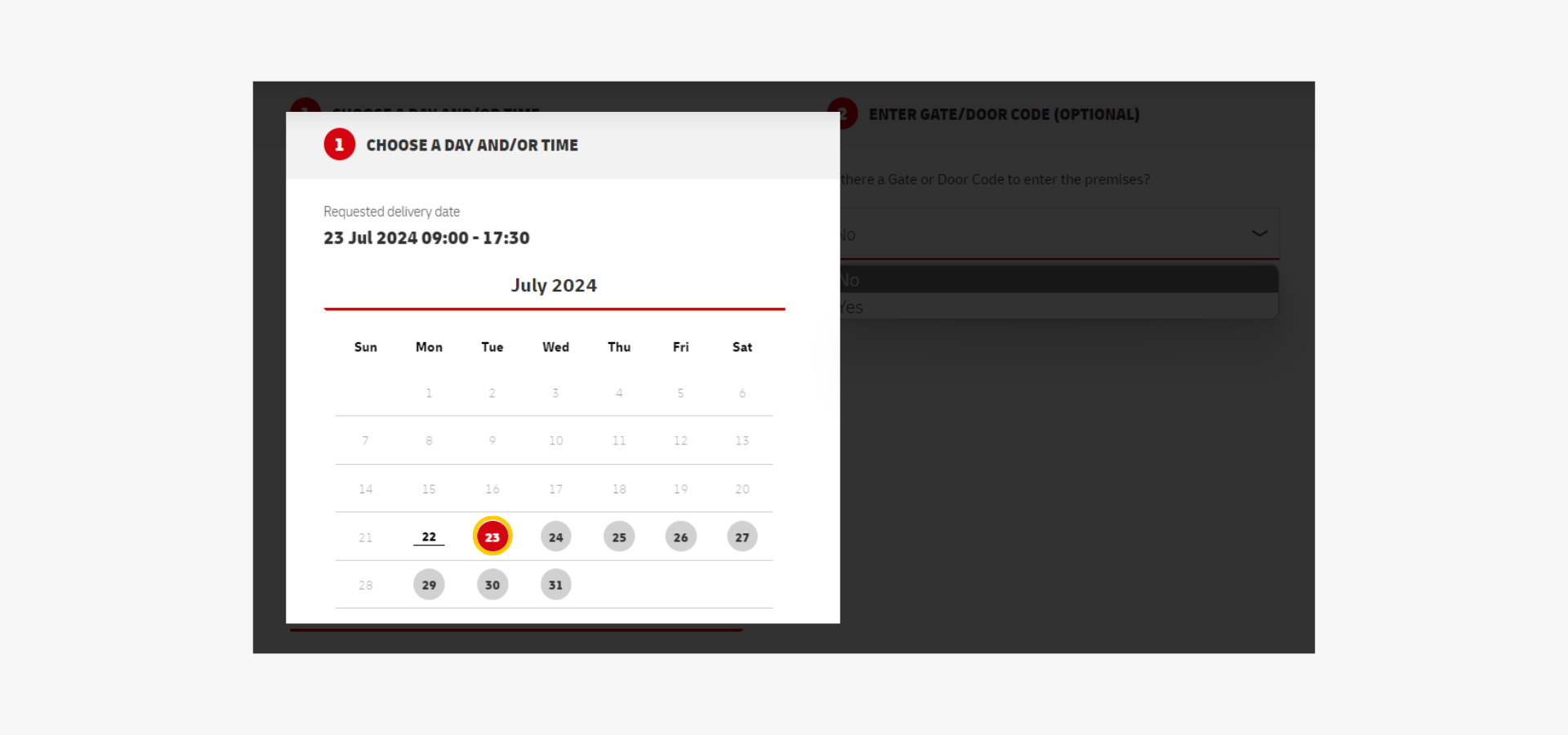 ODD  On Demand Delivery - ODD vacation hold next delivery date