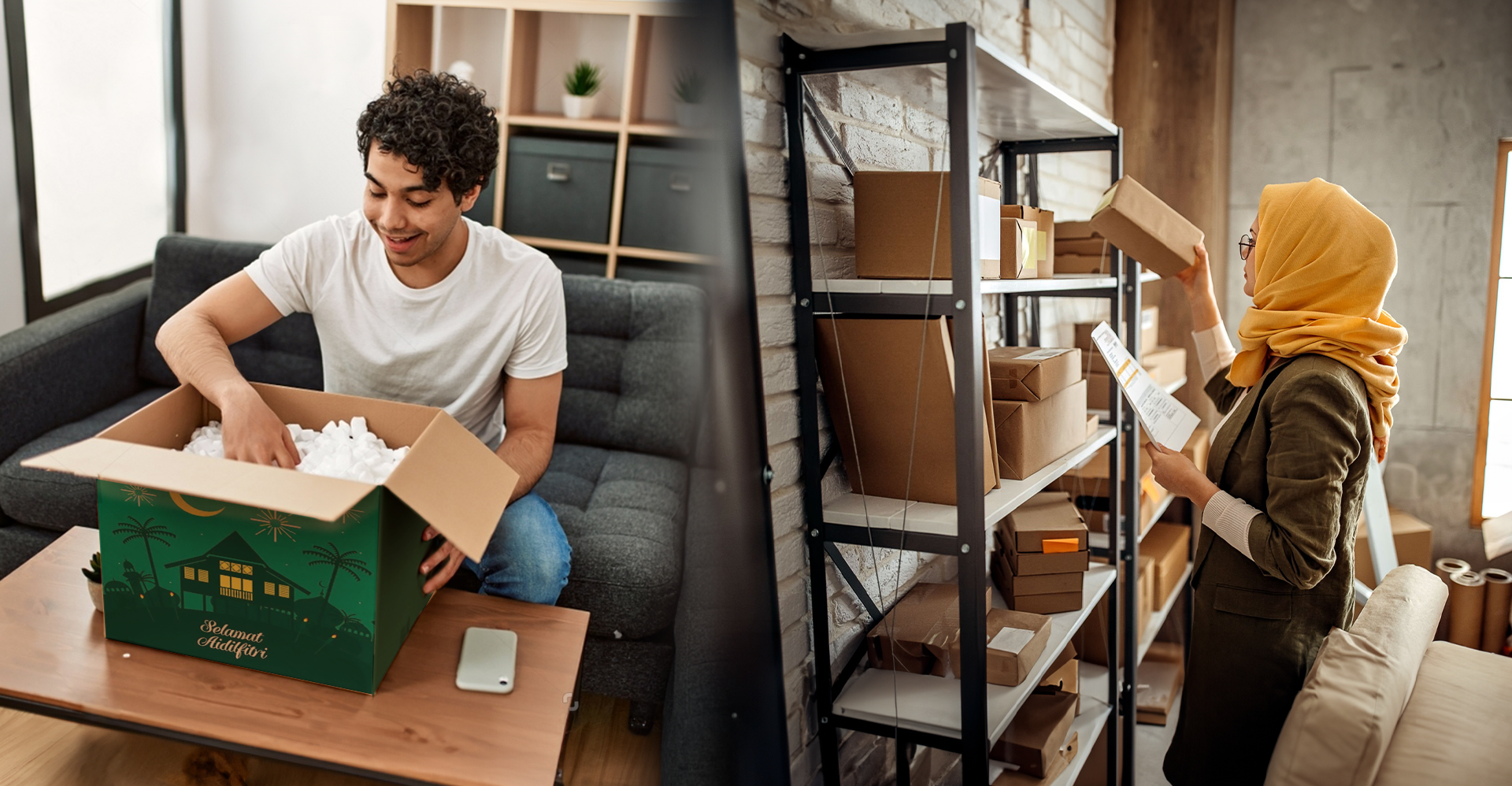 Raya Shipping eCommerce Seller and Customer