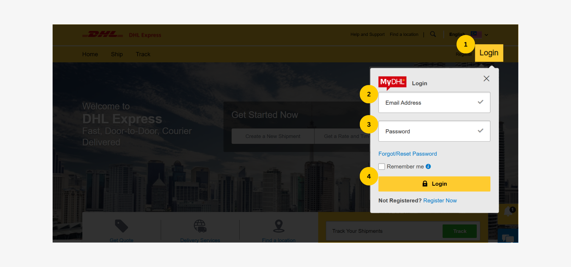 Step by Step: Mobile Number Verification - Mobile Verification Guide-MyDHL+ Login Step by Step: Mobile Number Verification - Mobile Verification Guide-MyDHL+ Login