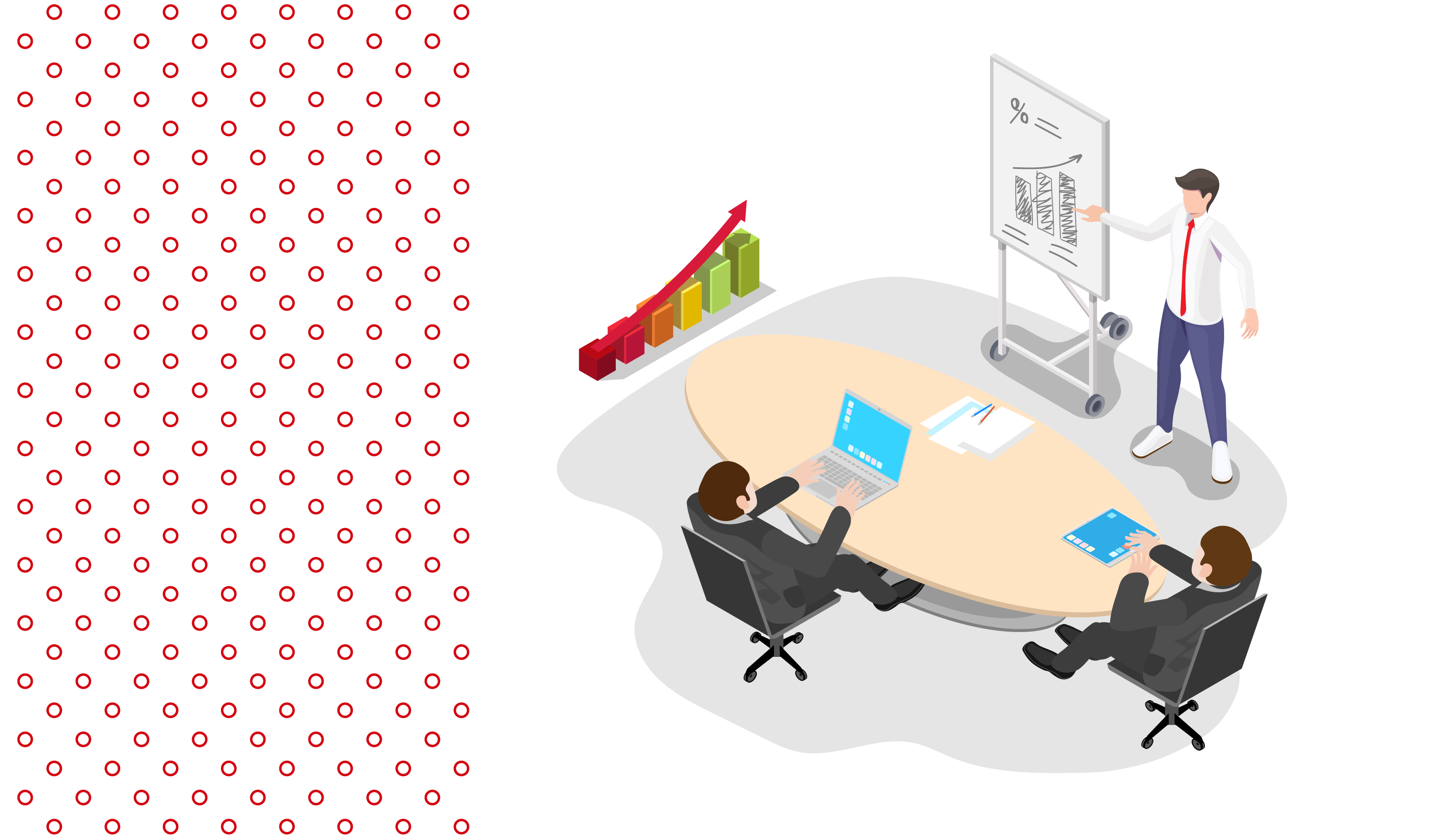 graphic image of people in a conference room