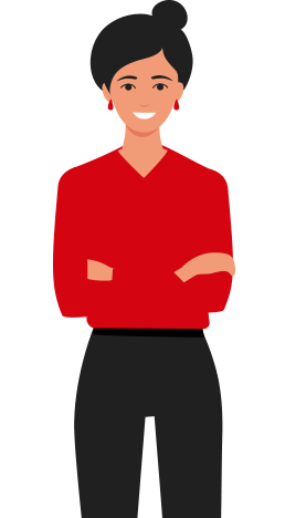 DHL cartoon illustration